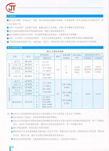 26)產品特點，技術參數和性能